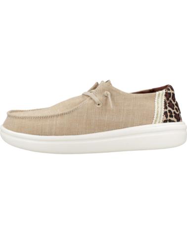 Zapatos HEY DUDE  de Mujer ZAPATOS CASUAL MUJER MODELO WENDY RISE ANIMAL COLOR MARRON T  TANMLT