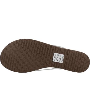 Woman Sandals TKEES SANDALIAS MUJER MODELO TKEGLITTERS COLOR PLATA GLEAM GLEAM