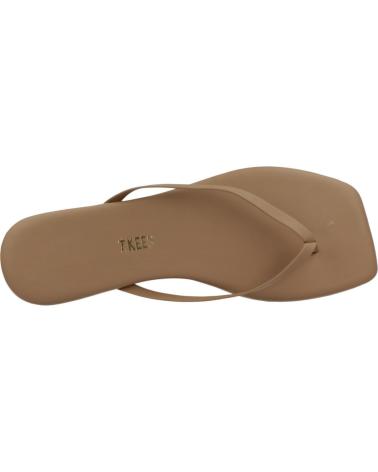 Sandali TKEES  per Donna SANDALIAS MUJER MODELO TKESQUARE TOE COLOR MARRON  COBTR