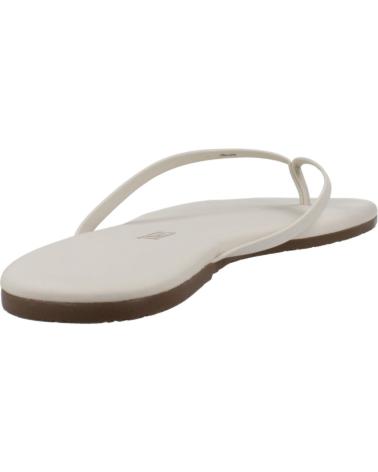 Infradito per Donna TKEES SANDALIAS MUJER MODELO TKESQUARE TOE COLOR BLANCO CREAM