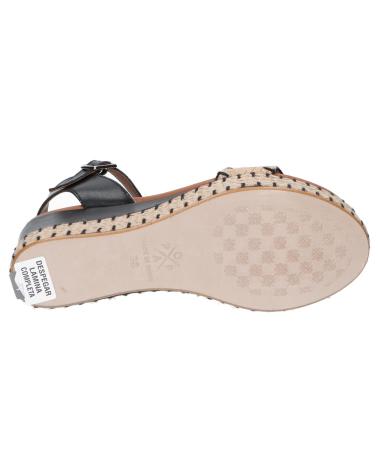 Sandalias POPA  de Mujer 051 ARAMBOL GALERIA  NEGRO YUTE CB35905 002