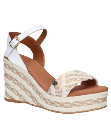 Sandalias POPA  de Mujer SANDALIA YUTE TRENZADO  BLANCO