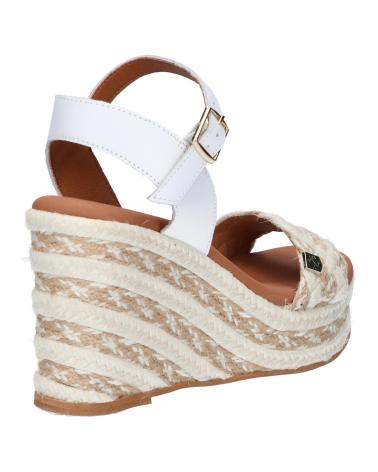 Sandalias POPA  de Mujer SANDALIA YUTE TRENZADO  BLANCO