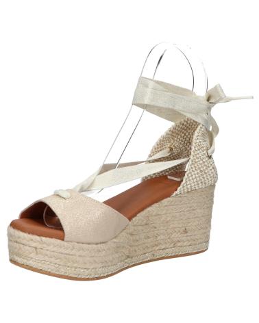 POPA SANDALIAS EN PARA MUJER DORADO