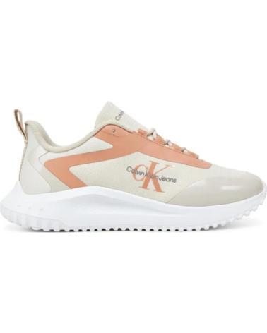 Sandalias CALVIN KLEIN  de Mujer ZAPATILLA DE MODA PARA MUJER YW01442 COLOR COR  CORAL