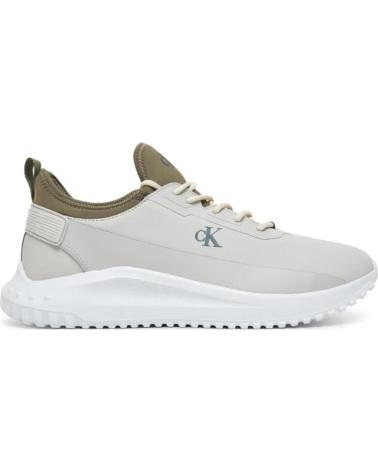 Zapatillas deporte CALVIN KLEIN  de Hombre ZAPATILLA DE MODA PARA HOMBRE YM01203 COLOR BE  BEIG