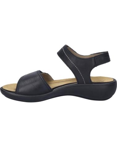 Sandálias JOSEP SEIBEL  de Mulher IBIZA-79 PIEL NEGRA  NEGRO