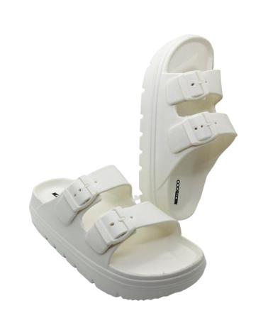 Woman Flip flops NICOBOCO CHANCLA MUJER AGUA SESIL C40-479 062  CRUDO