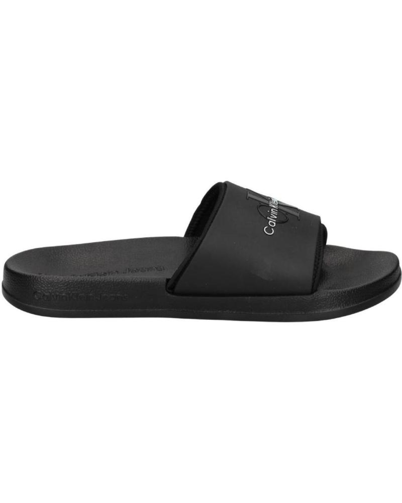 Chinelos CALVIN KLEIN  de Homem - CHANCLAS NEGRAS PARA HOMBRE - RUDBER  NEGRO