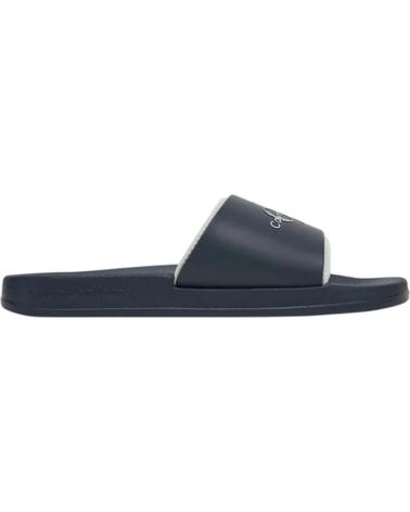 Chanclas CALVIN KLEIN  de Hombre - CHANCLAS ES PARA HOMBRE - RUBBER  AZUL