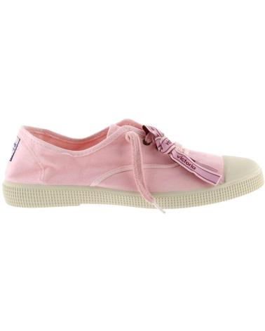 Woman Trainers VICTORIA DEPORTIVA PARA MUJER 1661103 INGLESA LONA  ROSA