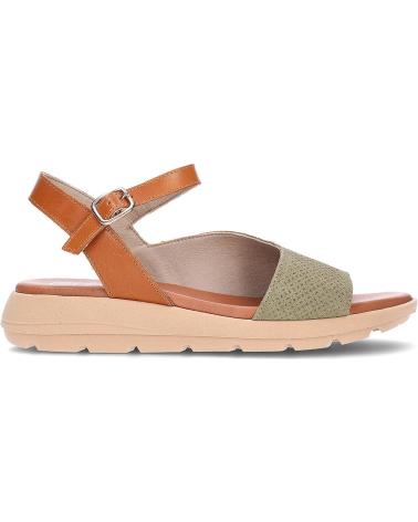 Sandalias DORKING  de Mujer SANDALIAS PARA MUJER FLUCHOS GANDIA D9464  KAKICUERO