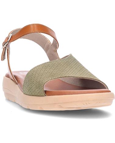 Sandalias DORKING  de Mujer SANDALIAS PARA MUJER FLUCHOS GANDIA D9464  KAKICUERO