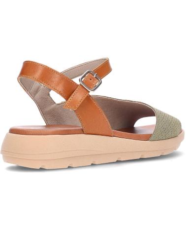 Sandalias DORKING  de Mujer SANDALIAS PARA MUJER FLUCHOS GANDIA D9464  KAKICUERO