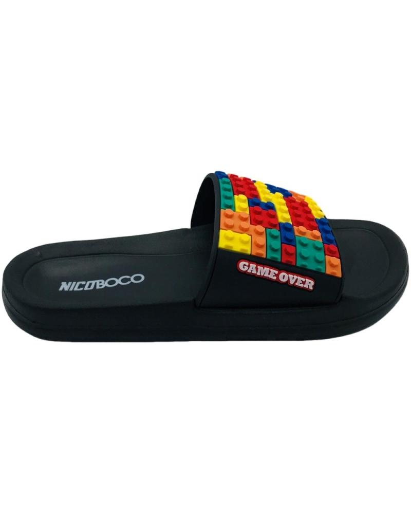 Chanclas NICOBOCO  de Niño CHANCLA AGUA NINO LEGO 42-130 070  NEGRO