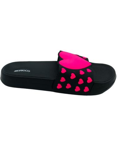 Infradito NICOBOCO  per Bambina CHANCLA AGUA NINA LOVE 42-520 070  NEGRO