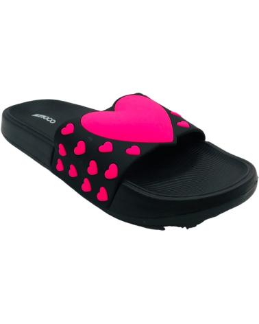 Infradito NICOBOCO  per Bambina CHANCLA AGUA NINA LOVE 42-520 070  NEGRO