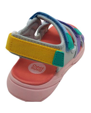 Sandalen für Mädchen GIOSEPPO SANDALIA CALIFORNIANA NINA BRIGHAM 74220 CORAL