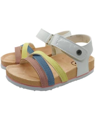 Sandalen für Mädchen GIOSEPPO SANDALIA BIO NINA KAUKAUNA 74410 MULTICOLOR