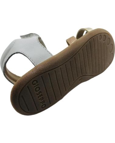 Sandalen für Mädchen GIOSEPPO SANDALIA BAREFOOT PIEL NINA BRANFORD 75356 BLANCO