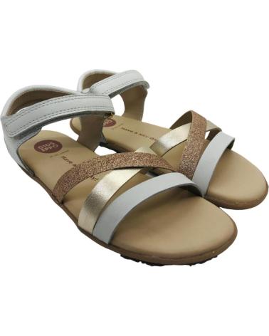 Sandalen für Mädchen GIOSEPPO SANDALIA BAREFOOT PIEL NINA BRANFORD 75356 BLANCO