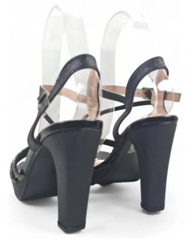 Sandales TIMBOS  pour Femme SANDALIA TACON FIESTA DE MUJER 131309  NEGRO