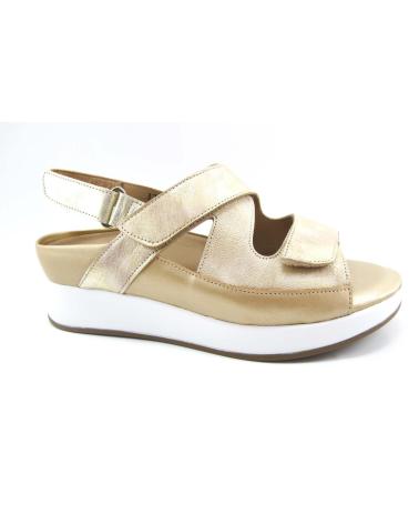 Sandalias PIESANTO  de Mujer SANDALIA 250421 CHAMPAN - BEIGE  GOLD
