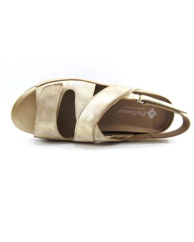 Sandálias PIESANTO  de Mulher SANDALIA 250421 CHAMPAN - BEIGE  GOLD