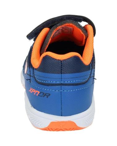 Sportivo per Bambina e Bambino JOMA FUTBOL SALA XPANDER JR 2103 ROYAL Y NARANJA AZUL MARINO