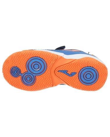 Sportivo per Bambina e Bambino JOMA FUTBOL SALA XPANDER JR 2103 ROYAL Y NARANJA AZUL MARINO