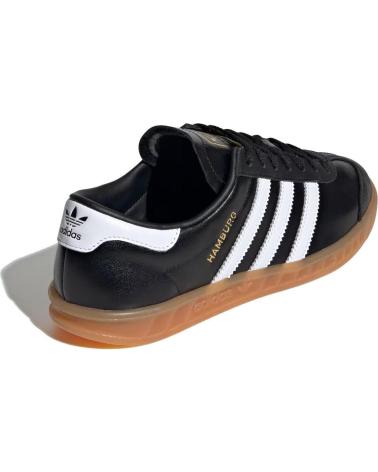 Zapatillas deporte ADIDAS  de Mujer HAMBURG WOMAN JI2626 CORE - CLOUD WHITE - GUM - 36  BLACK