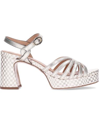 Sandalias PEDRO MIRALLES  de Mujer SANDALIAS DE TACON 17184  PLATINO