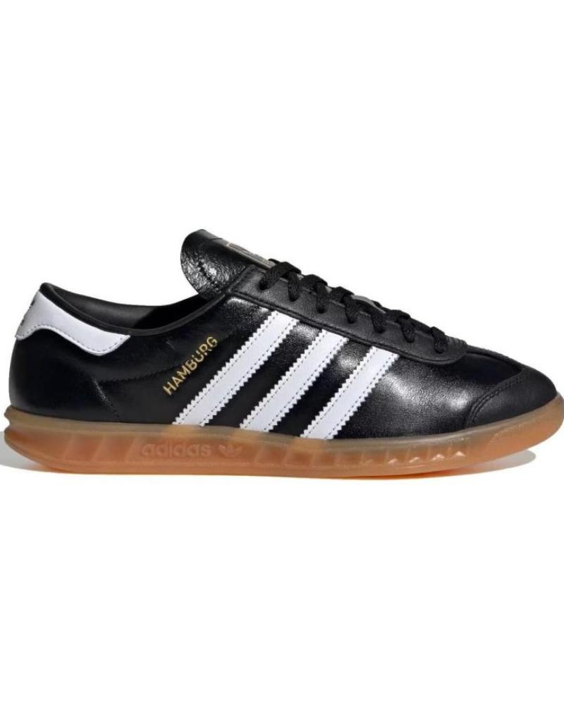 Sportschuhe ADIDAS für Herren HAMBURG JI2626 CORE - CLOUD WHITE - GUM - 41 1-3 BLACK Sportschuhe ADIDAS für Herren HAMBURG JI2626 CORE - CLOUD WHITE - GUM - 41 1-3 BLACK