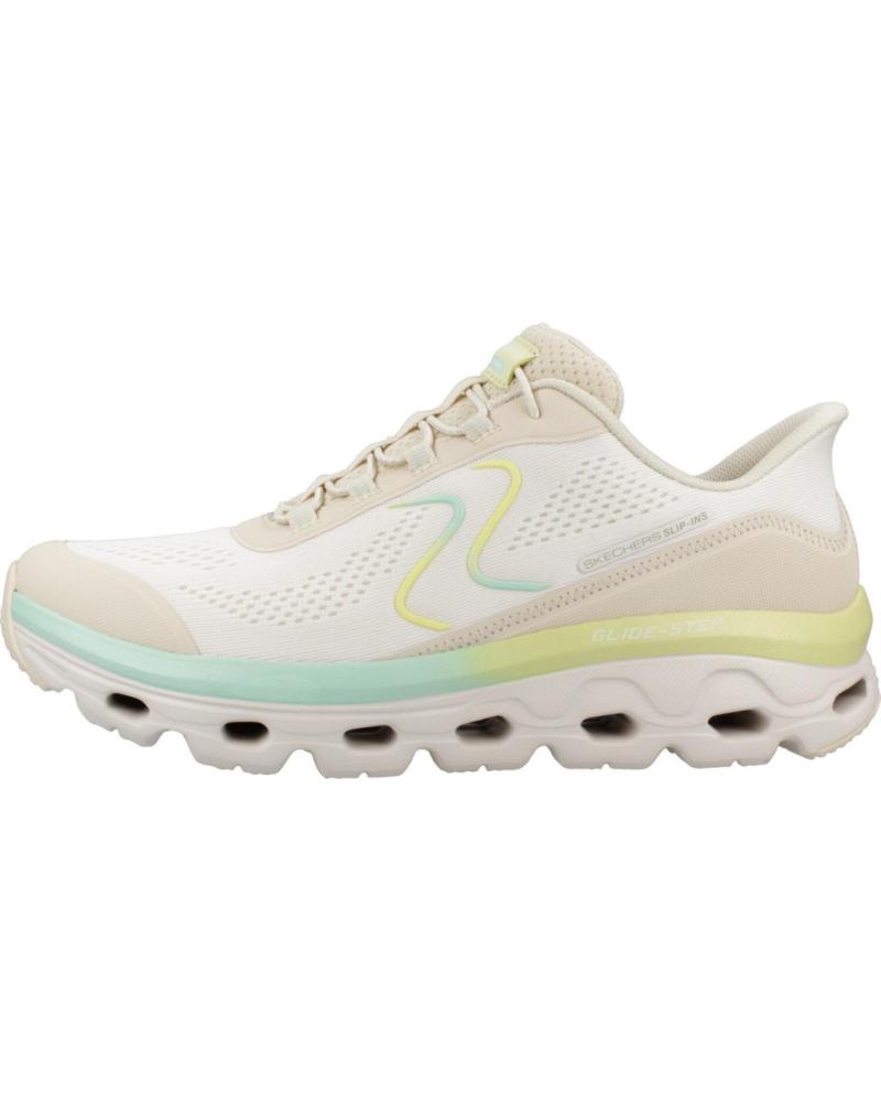 Zapatillas deporte SKECHERS  de Mujer SNEAKERS SLIP-INS GLIDE-STEP SOLE MUJER BEIG  BEIGE
