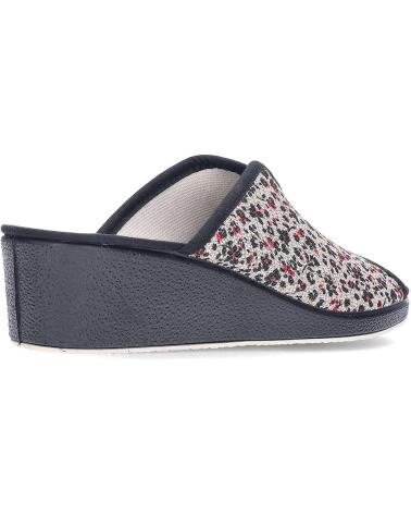 Calzado de casa GARZON  de Mujer ZAPATILLAS DE IR POR CASA VILA 715210  NEGRO