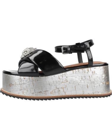 Sandali KURT GEIGER LONDON  per Donna SANDALIAS MUJER MODELO ORSON CROSS SLATFORM COLOR NEGRO CHRC  CHRCL