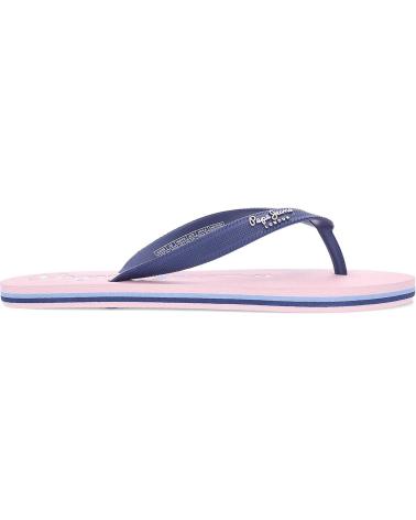 Tongs PEPE JEANS  pour Femme CHANCLAS BAY BEACH PLS70124  NAVY