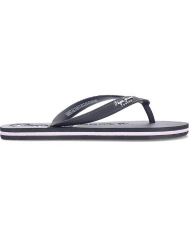 Tongs PEPE JEANS  pour Femme CHANCLAS BAY BEACH PLS70124  BLACK