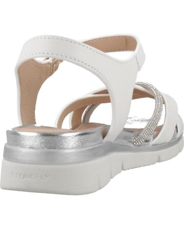 Sandalen STONEFLY  für Damen ELODY-25 PIEL BLANCA  ORO