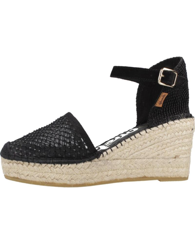Woman Sandals VIDORRETA ALPARGATAS MUJER MODELO 07100R1T5 COLOR  NEGRO