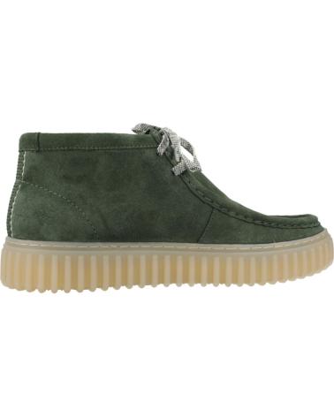 Stivaletti CLARKS  per Uomo BOTINES HOMBRE MODELO TORHILL HI COLOR VERDE  DRKGREEN