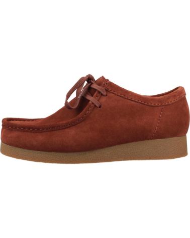 Stivaletti CLARKS  per Uomo INFORMALES HOMBRE MODELO WALLABEE EVOBT COLOR BURDEOS CHESTN  CHESTNUT
