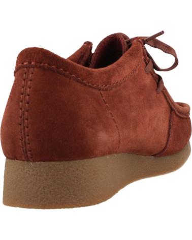 Botines CLARKS  de Hombre INFORMALES HOMBRE MODELO WALLABEE EVOBT COLOR BURDEOS CHESTN  CHESTNUT