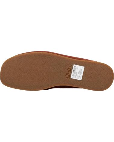 Botines CLARKS  de Hombre INFORMALES HOMBRE MODELO WALLABEE EVOBT COLOR BURDEOS CHESTN  CHESTNUT