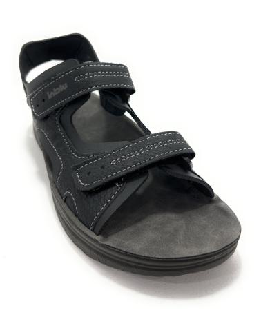 Sandálias CHIC VISION  de Homem SANDALIAS BIO CABALLERO VELCROS RELAX  NEGRO