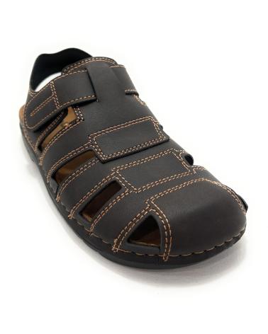 Sandalen DUENDY  für Herren SANDALIAS CABALLERO CONFORT PEGUE P-CERR  MARRóN