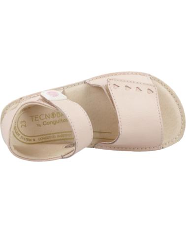 Sandales CONGUITOS  pour Fille SANDALIAS NINA TECNOBABY MODELO TESH510002 COLOR ROSA  PINK