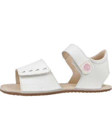 Sandalias CONGUITOS  de Niña SANDALIAS NINA TECNOBABY MODELO TESH510002 COLOR BLANCO WHIT  WHITE