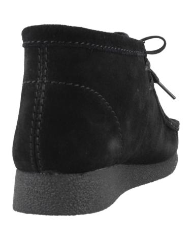 Stivaletti CLARKS  per Donna BOTINES HOMBRE MODELO WALLABEE EVOBT COLOR NEGRO  BLACKSDE