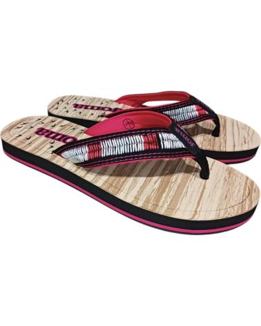 Infradito per Donna JOMA CHANCLAS S YAIZA LADY ROSA BLANCAS SYAILS2501 MUJER FL NEGRO